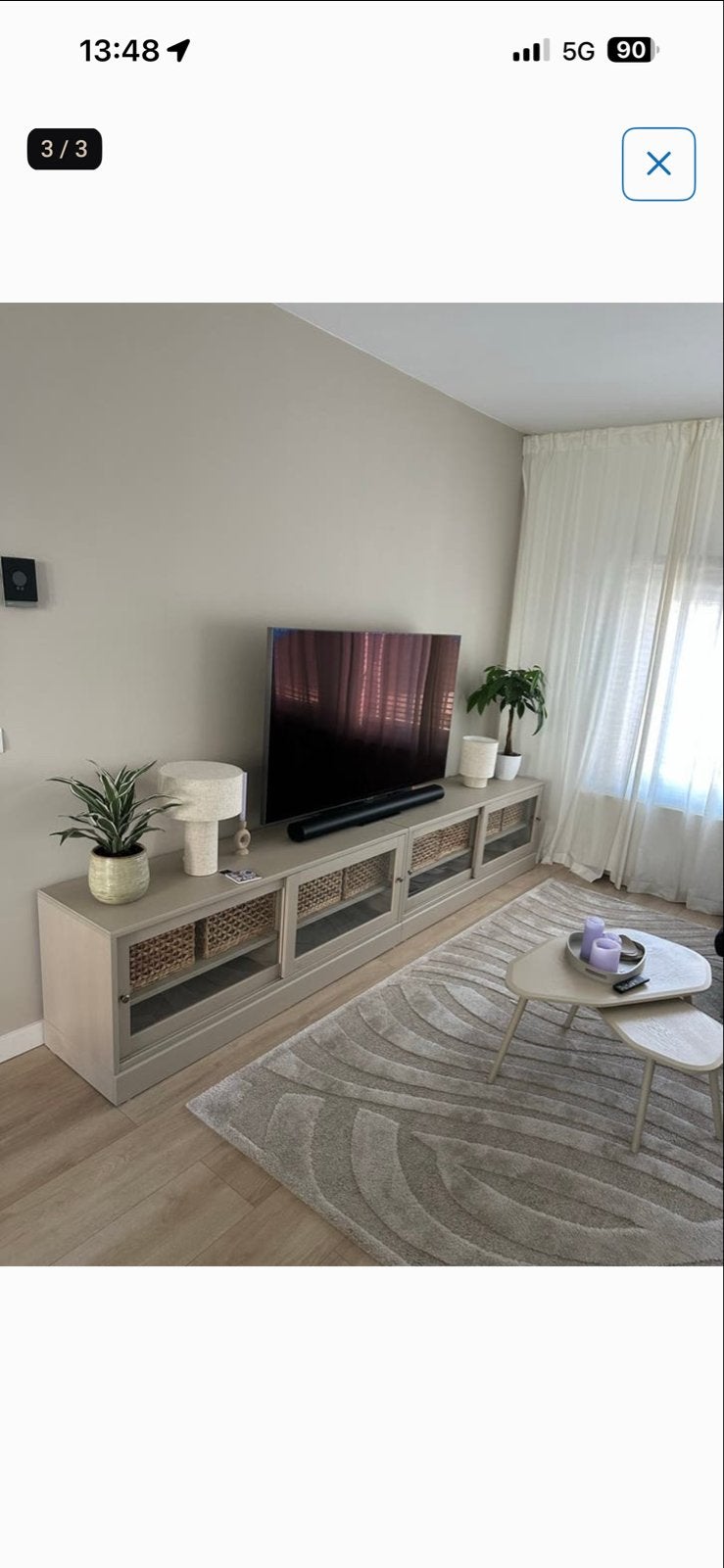 TV-meubel - Zo goed als nieuw - 2x IKEA HAVSTA, Ophalen, 150 tot 200 cm, Zo goed als nieuw, Minder dan 100 cm