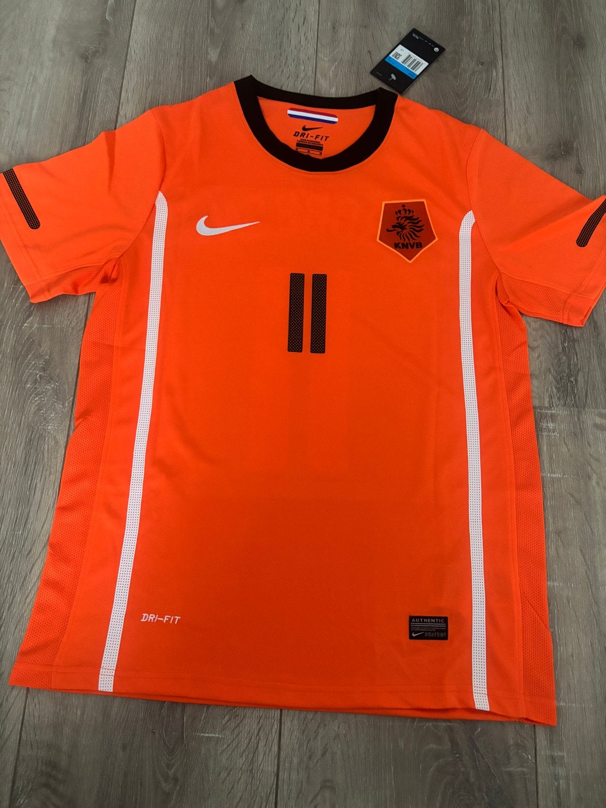 Nederlands Elftal Thuisshirt Robben #11 - Maat M, Maat M, Ophalen of Verzenden, Nieuw, Shirt