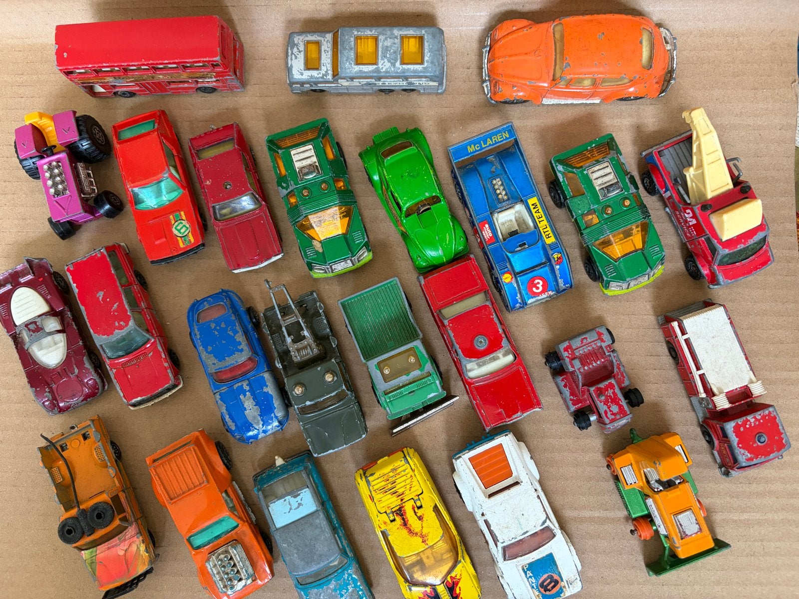 Vintage Matchbox metalen auto's - Diverse modellen, Ophalen of Verzenden, Gebruikt