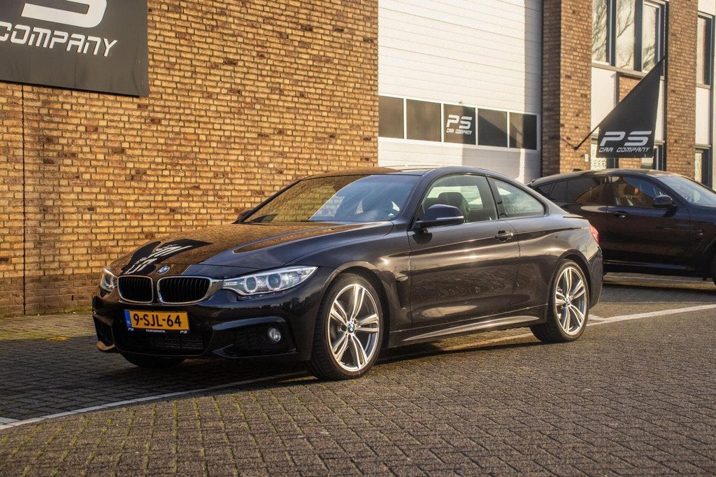 BMW 4-serie Coupé 428i High Executive M-Sport, Origineel NL, Auto's, BMW, Automaat, 745 kg, Achterwielaandrijving, Gebruikt
