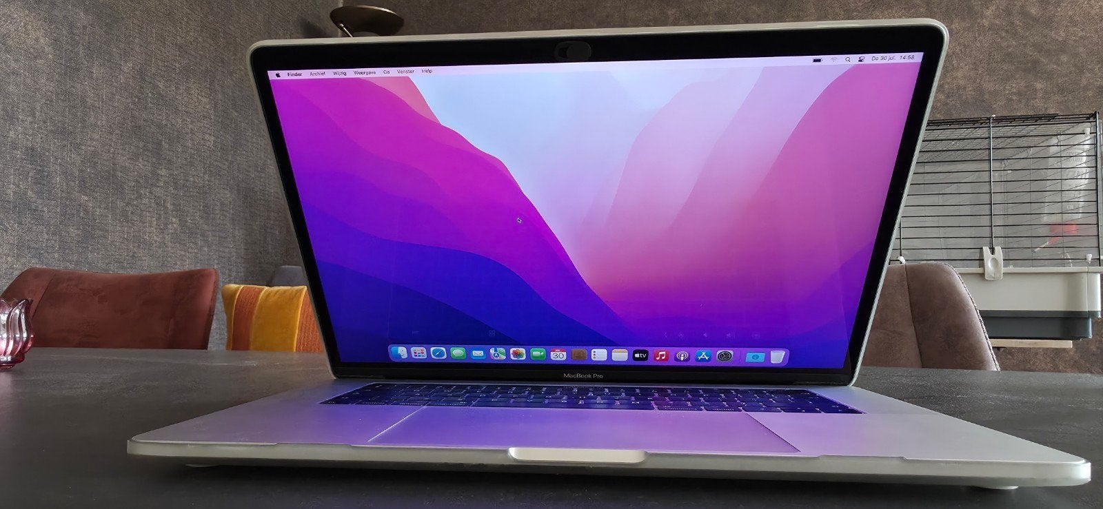 MacBook Pro 15 inch (2017) 512GB SSD 16 GB [Flexgate], Computers en Software, Apple Macbooks, Gebruikt, MacBook Pro, 15 inch, 2 tot 3 Ghz