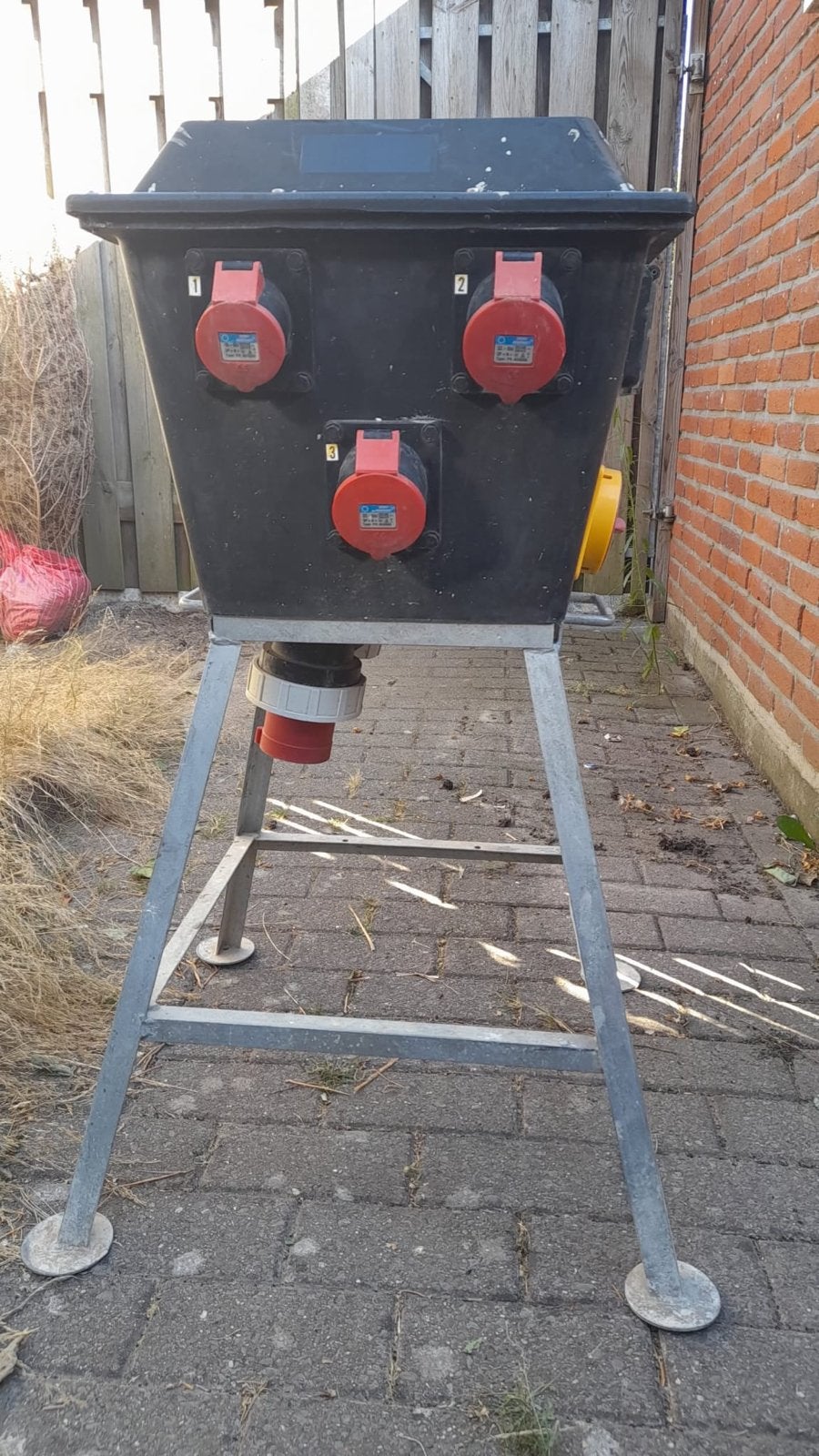Bouwstroomkast / Verdeelkast met Siemens installatieautomate, Ophalen, Gebruikt, Siemens, Groepenkast