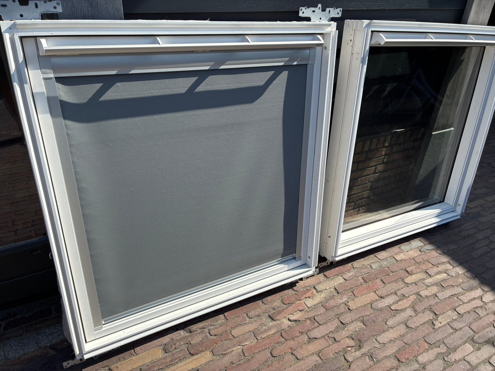 3x VELUX 114x118 wit dakraam kantelraam zolderraam dakraam, Ophalen, Dubbelglas, Gebruikt, 80 tot 120 cm