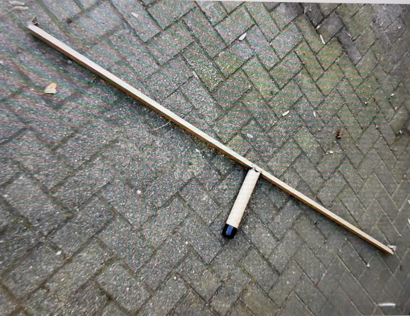 ️GEVRAAGD️Auping steunpoot voor 2 lattenbodems, Ophalen, 200 cm