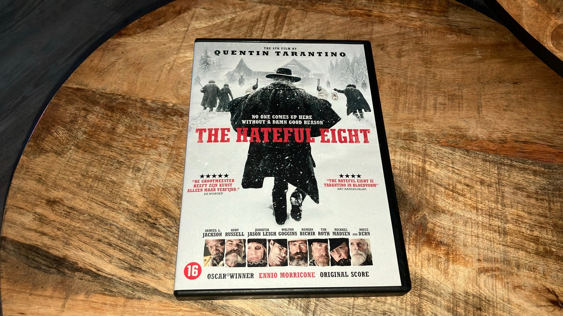 The Hateful Eight dvd      (2), Ophalen of Verzenden, Zo goed als nieuw