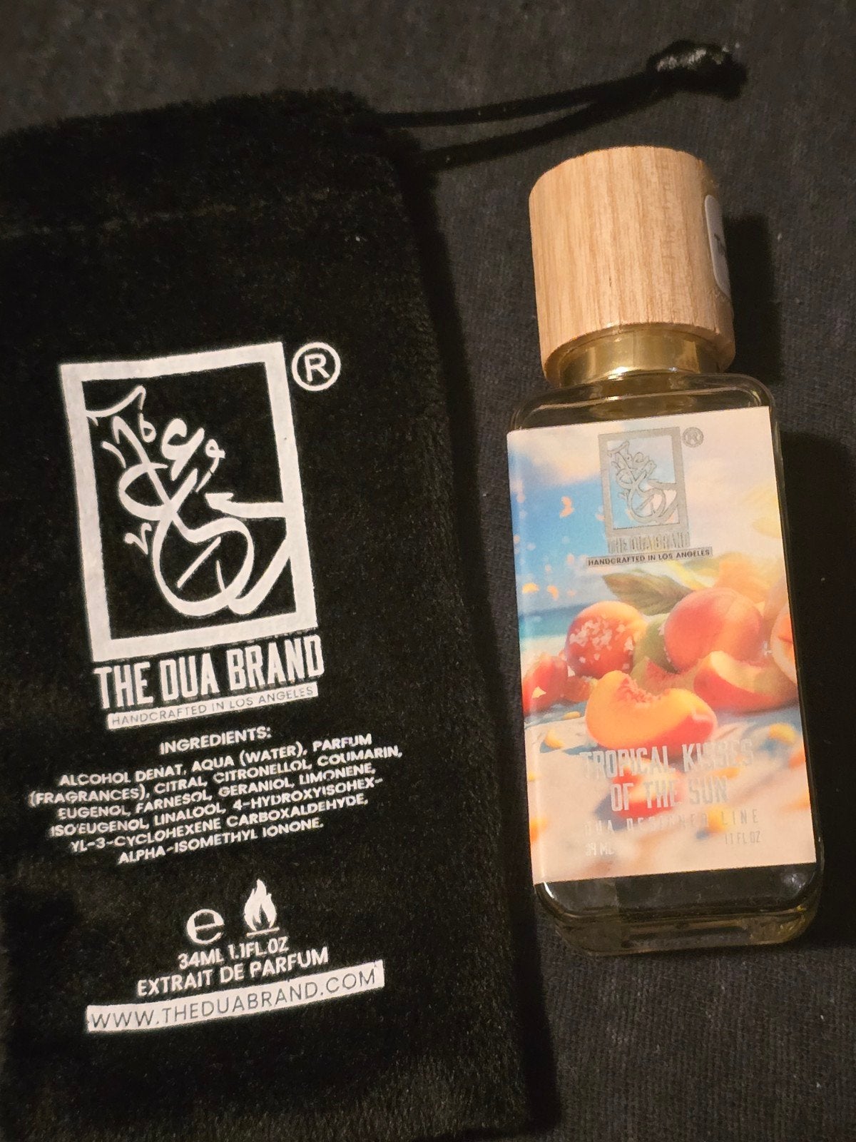 The Dua Brand Tropical Kisses of the Sun 34ml, Ophalen of Verzenden, Zo goed als nieuw