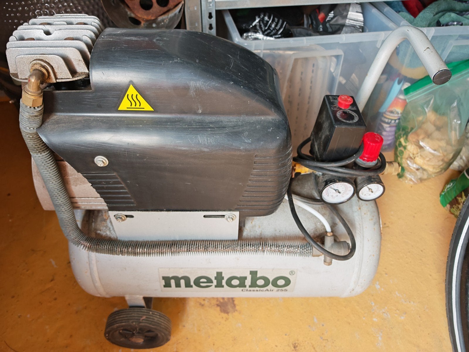 Metabo ClassicAir 255 Compressor - Gebruikt, Ophalen, Gebruikt, 6 tot 10 bar, 25 tot 100 liter