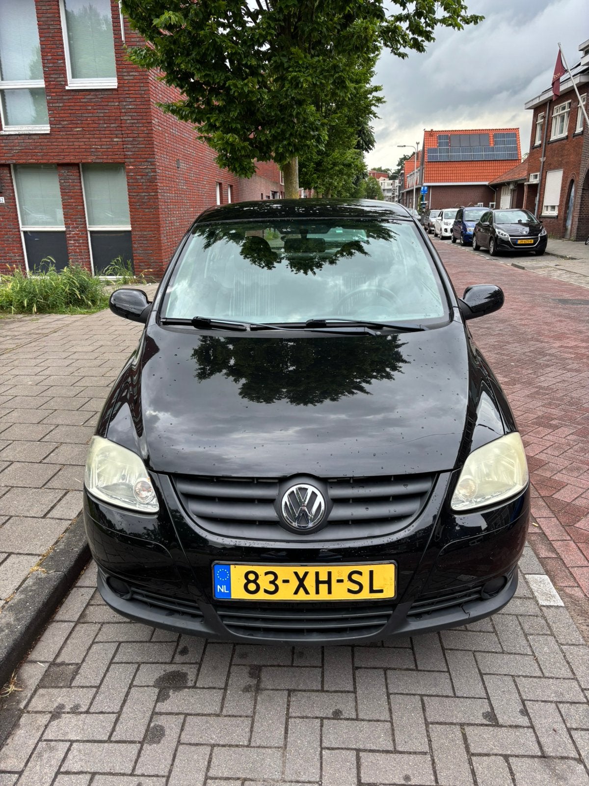 Volkswagen Fox 1.2 40KW 2007 Zwart, Auto's, Volkswagen, Voorwielaandrijving, 4 stoelen, 1198 cc, Origineel Nederlands