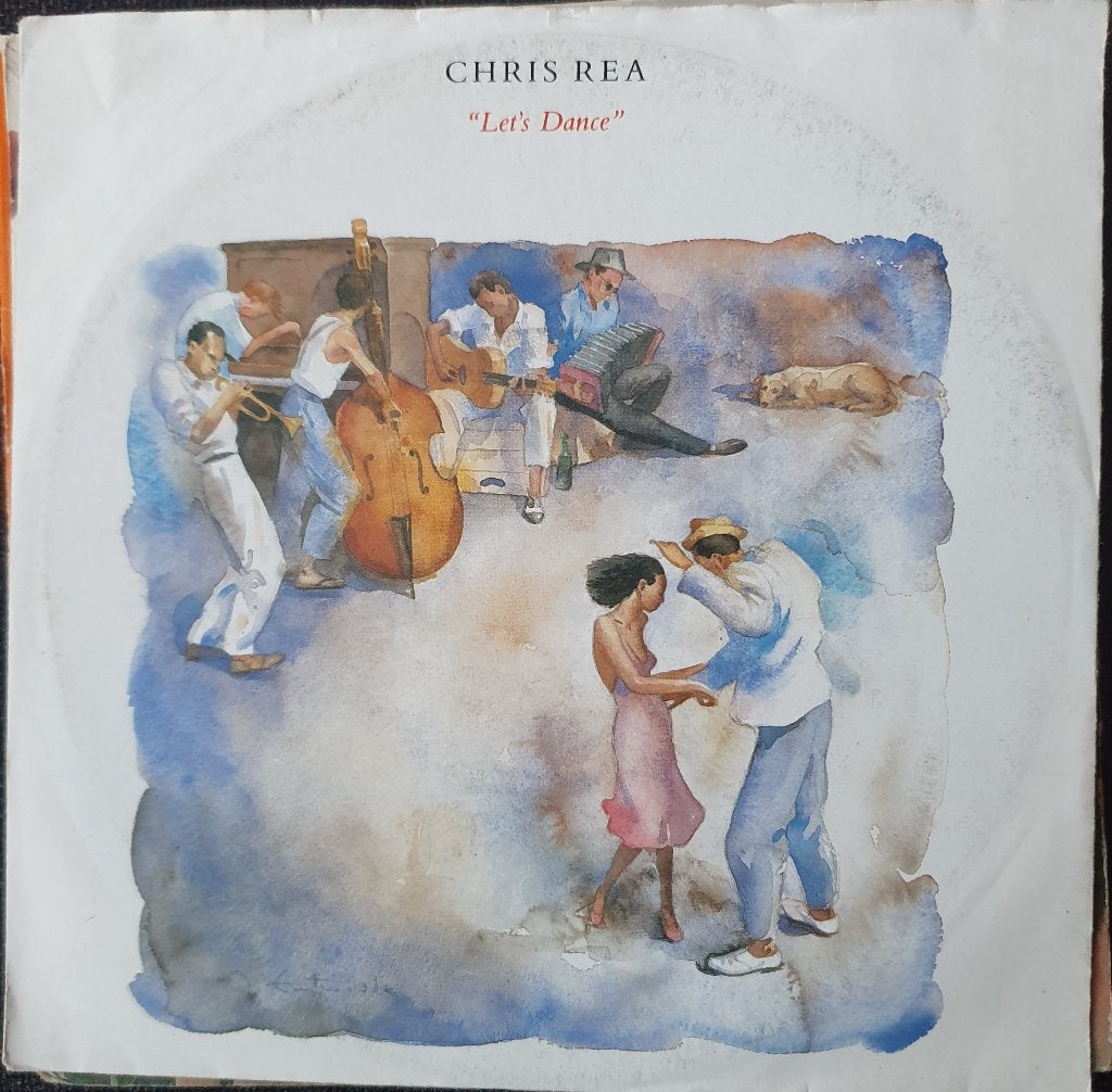 Chris Rea - Let's Dance, Gebruikt, 7 inch, Pop, Fotohoes