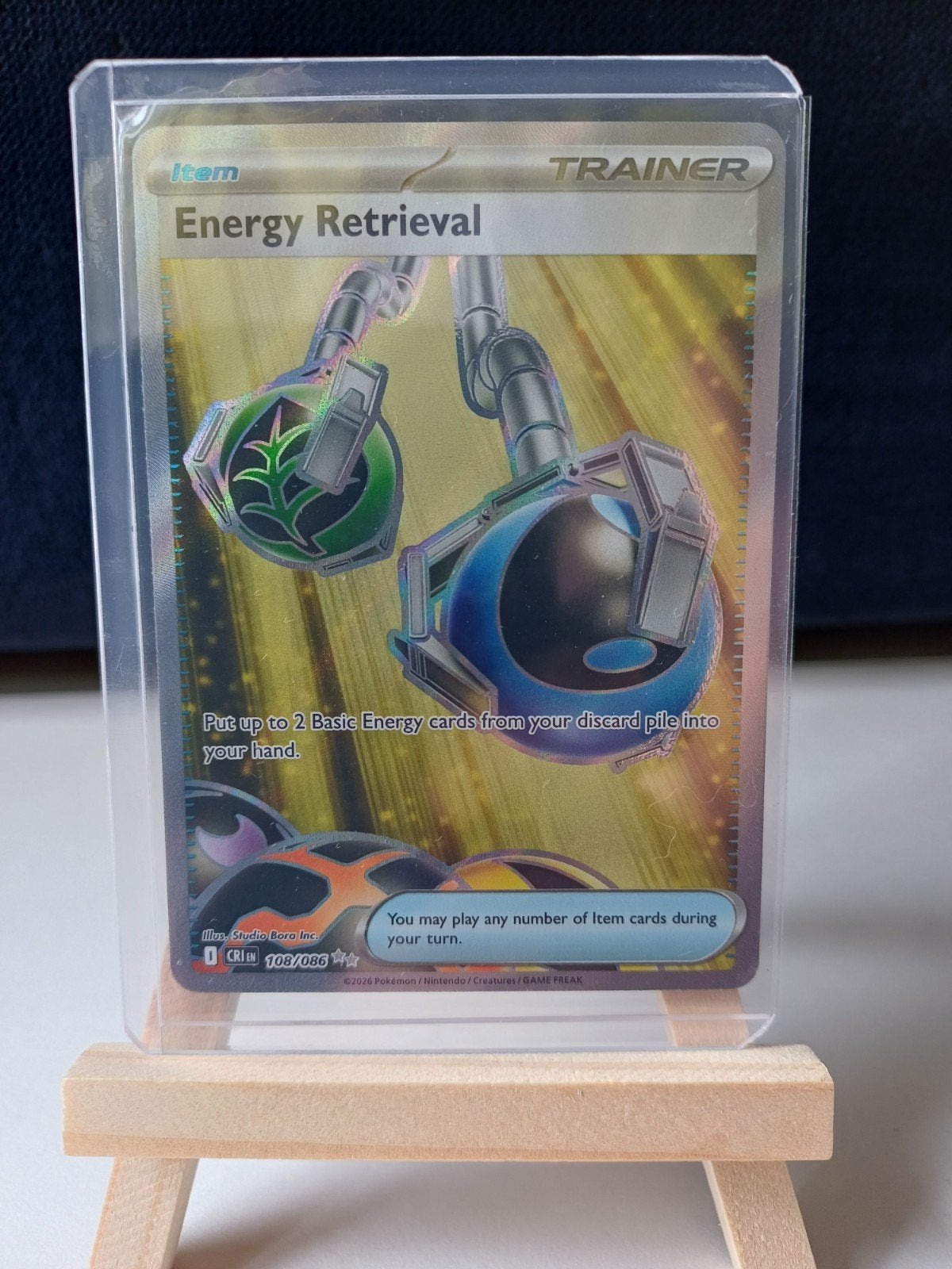 Energy Retrieval Chaos Rising, Ophalen of Verzenden, Nieuw, Losse kaart, Foil