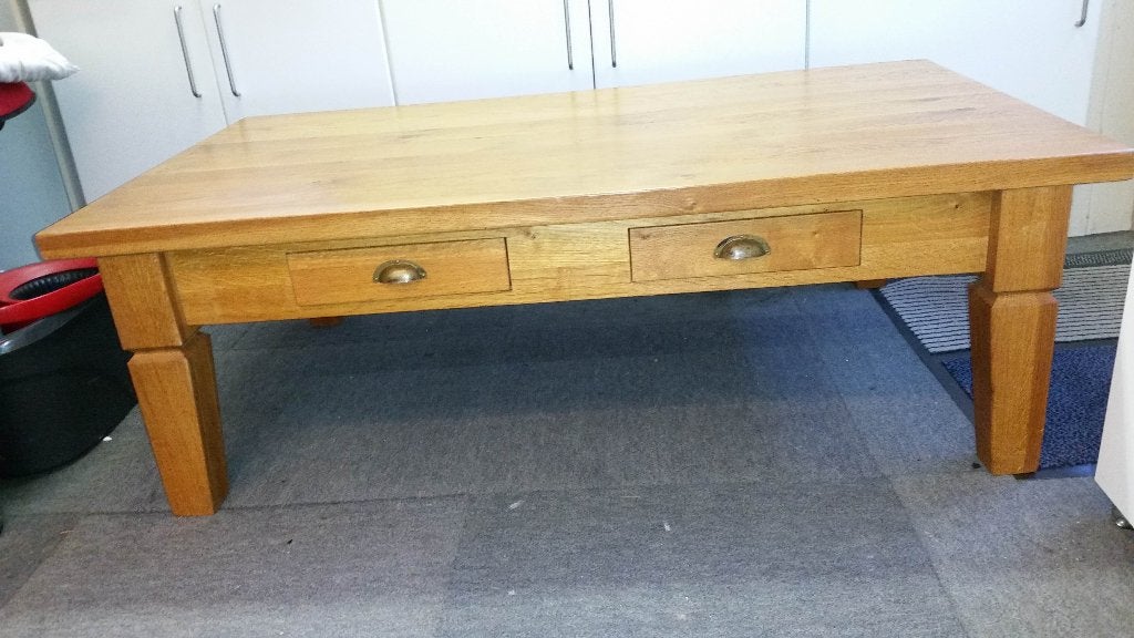salontafel Sessink, Ophalen, 100 tot 150 cm, Eikenhout, 50 tot 100 cm