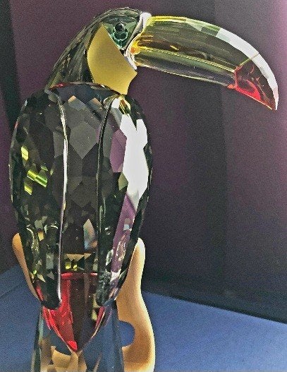Swarovski Toekan paradise, Verzamelen, Swarovski, Ophalen of Verzenden, Zo goed als nieuw, Figuurtje