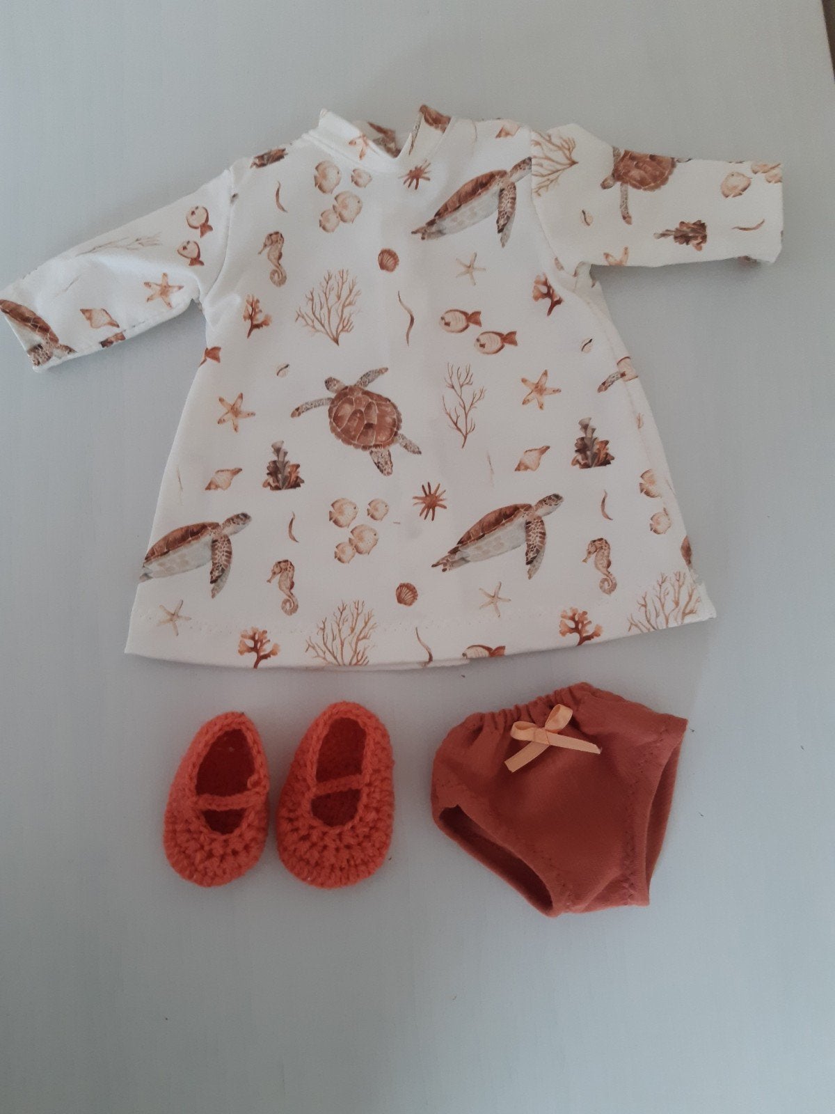 Jurkje met kabel en onderbroekje voor Babyborn 43 cm, Ophalen of Verzenden, Nieuw, Babypop