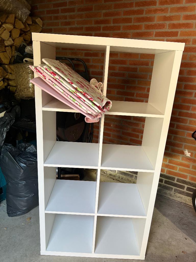 IKEA kast met 8 mandjes, Ophalen, Gebruikt, 5 laden of meer, 100 tot 150 cm