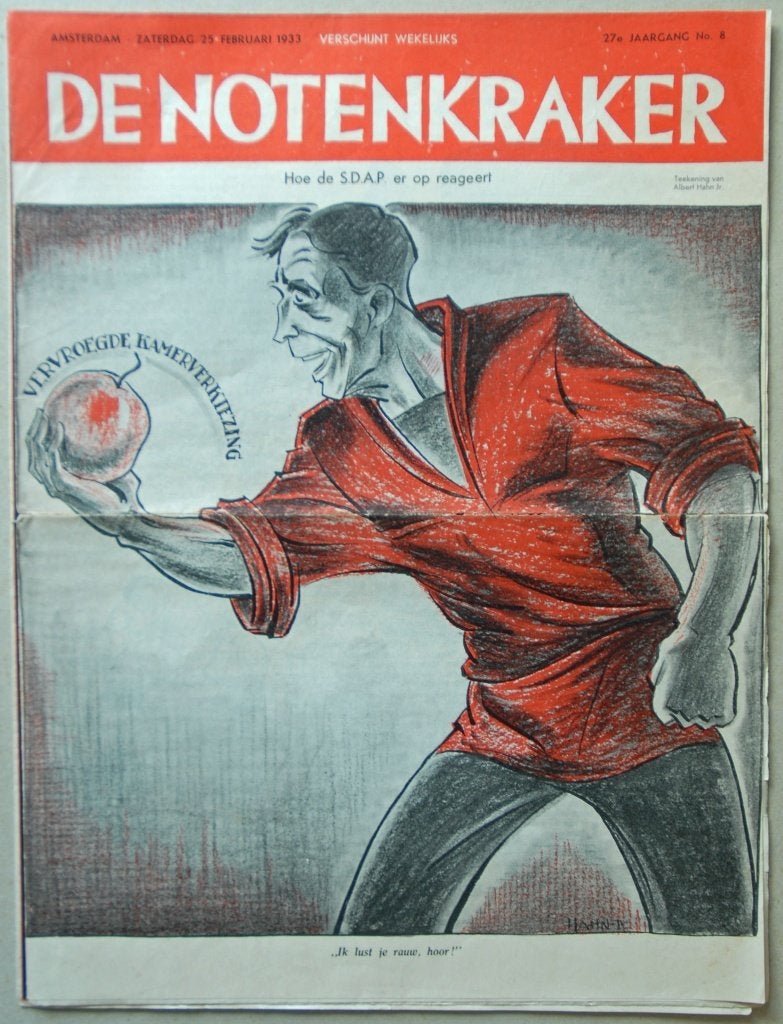 De Notenkraker weekblad 1933 en 1934, Boeken, Ophalen of Verzenden, Gelezen, Overige typen