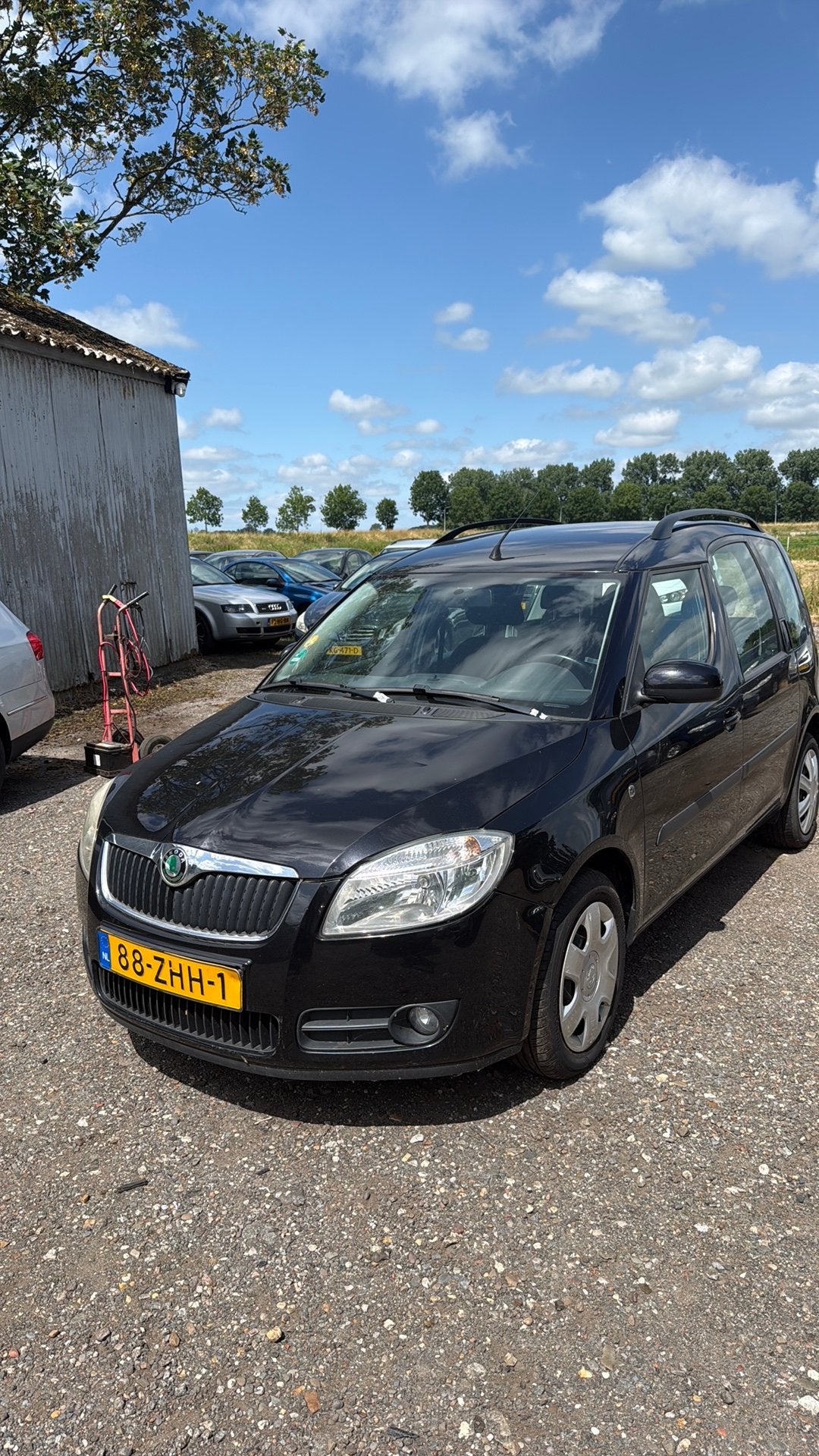 Skoda Roomster 1.4 TDI 59KW PD 2010 Zwart, Auto's, Voorwielaandrijving, 450 kg, Roomster, Zwart