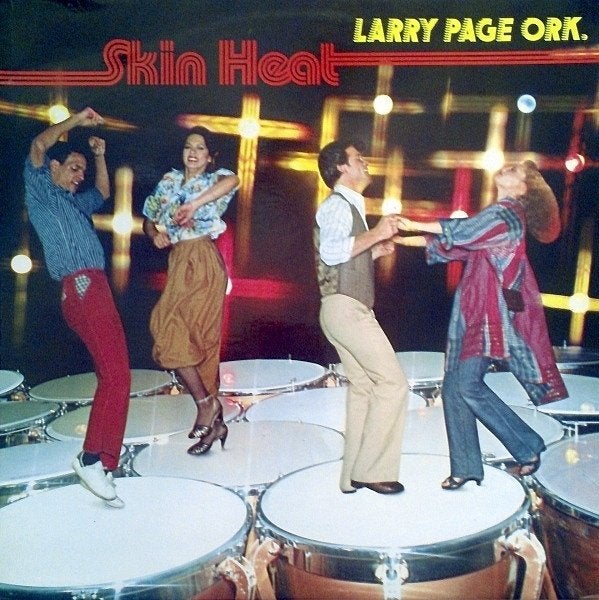 Ruil of koop Larry Page Ork "Skin Heat" (LP 1978 Rampage), LP, Gebruikt, Pop, Ophalen of Verzenden