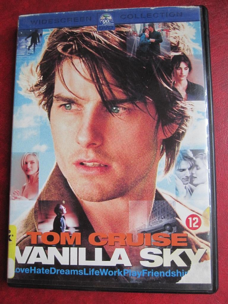Vanilla Sky (2001), Vanaf 12 jaar, Ophalen of Verzenden, Zo goed als nieuw, Actiethriller