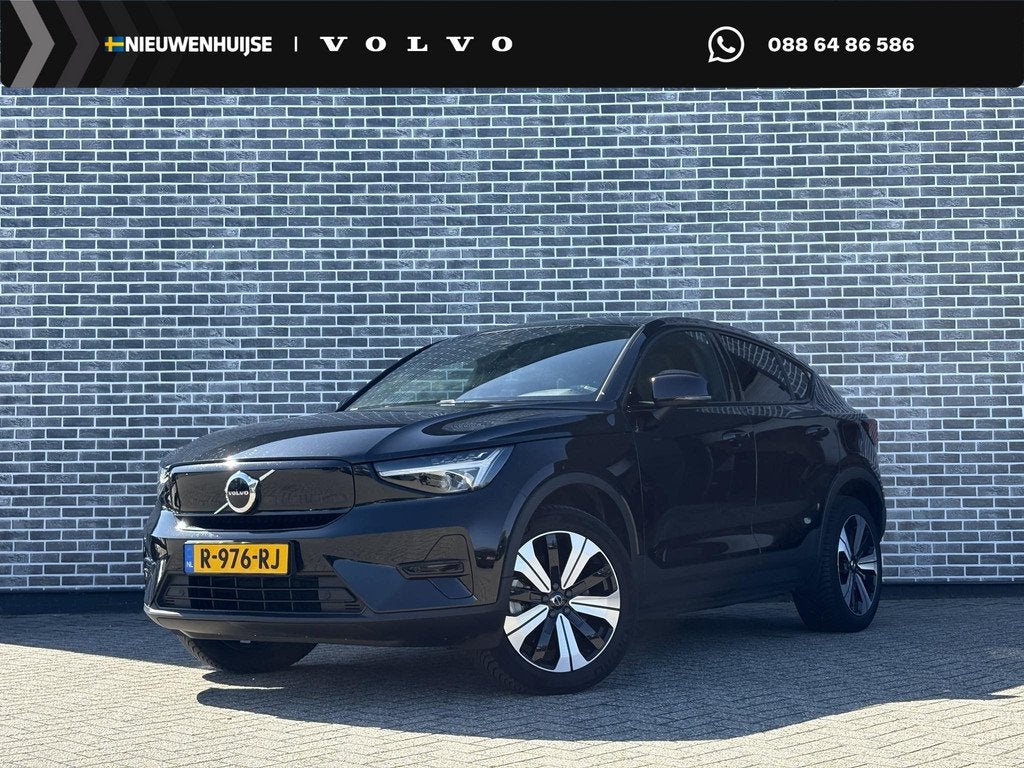 Volvo C40 Recharge Plus 69 kWh | Adaptieve Cruise Control |, Auto's, Volvo, Gebruikt, Zwart, 420 min, 90 €/maand