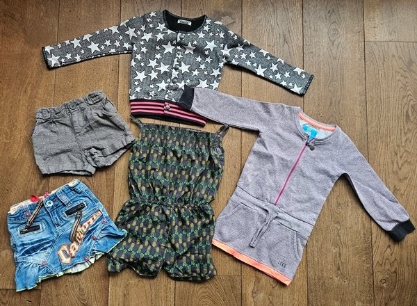 Pakket Meisje (92), Gebruikt, Meisje, Setje, Diverse merken