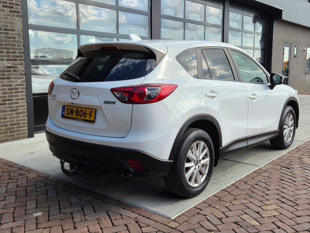 Mazda CX-5 2.0 4WD | Trekhaak, Auto's, Mazda, 15 km/l, Automatische klimaatregeling, Wit, Bedrijf