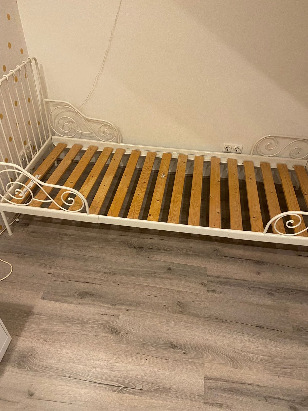 Meegroeibed, Ophalen, Gebruikt, 70 tot 85 cm, Lattenbodem