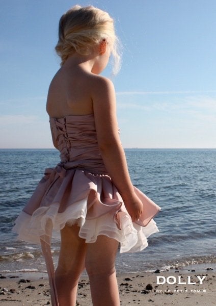 Jurk bruidsmeisje tutu Dolly by Le Petit Tom couture 116, Dolly by Le Petit Tom, Meisje, Ophalen of Verzenden, Zo goed als nieuw