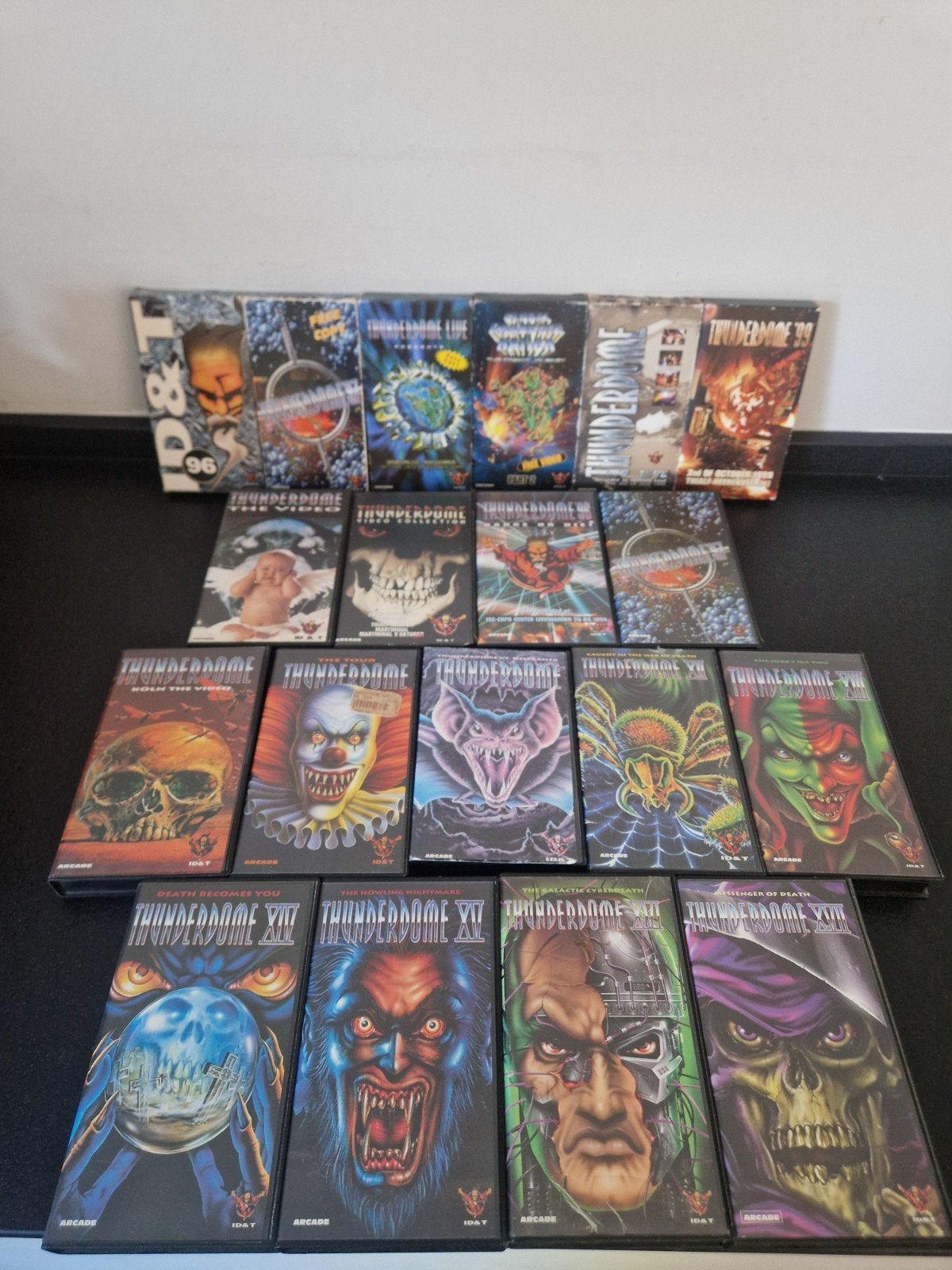 Thunderdome hardcore gabber vhs. Tape wizard early 90's., Ophalen of Verzenden, Zo goed als nieuw