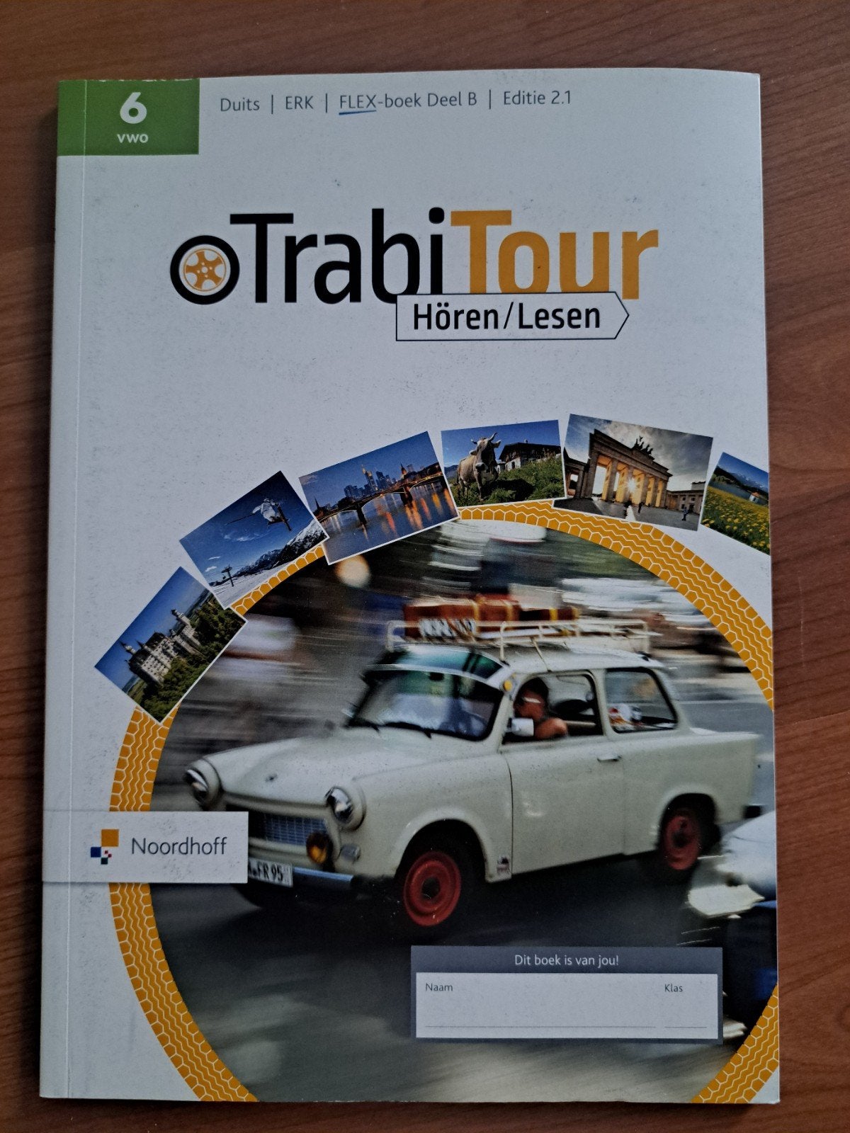 TrabiTour Duits VWO 6 FLEX-boek Deel B Editie 2.1, Ophalen of Verzenden, Alpha, Zo goed als nieuw, Noordhoff