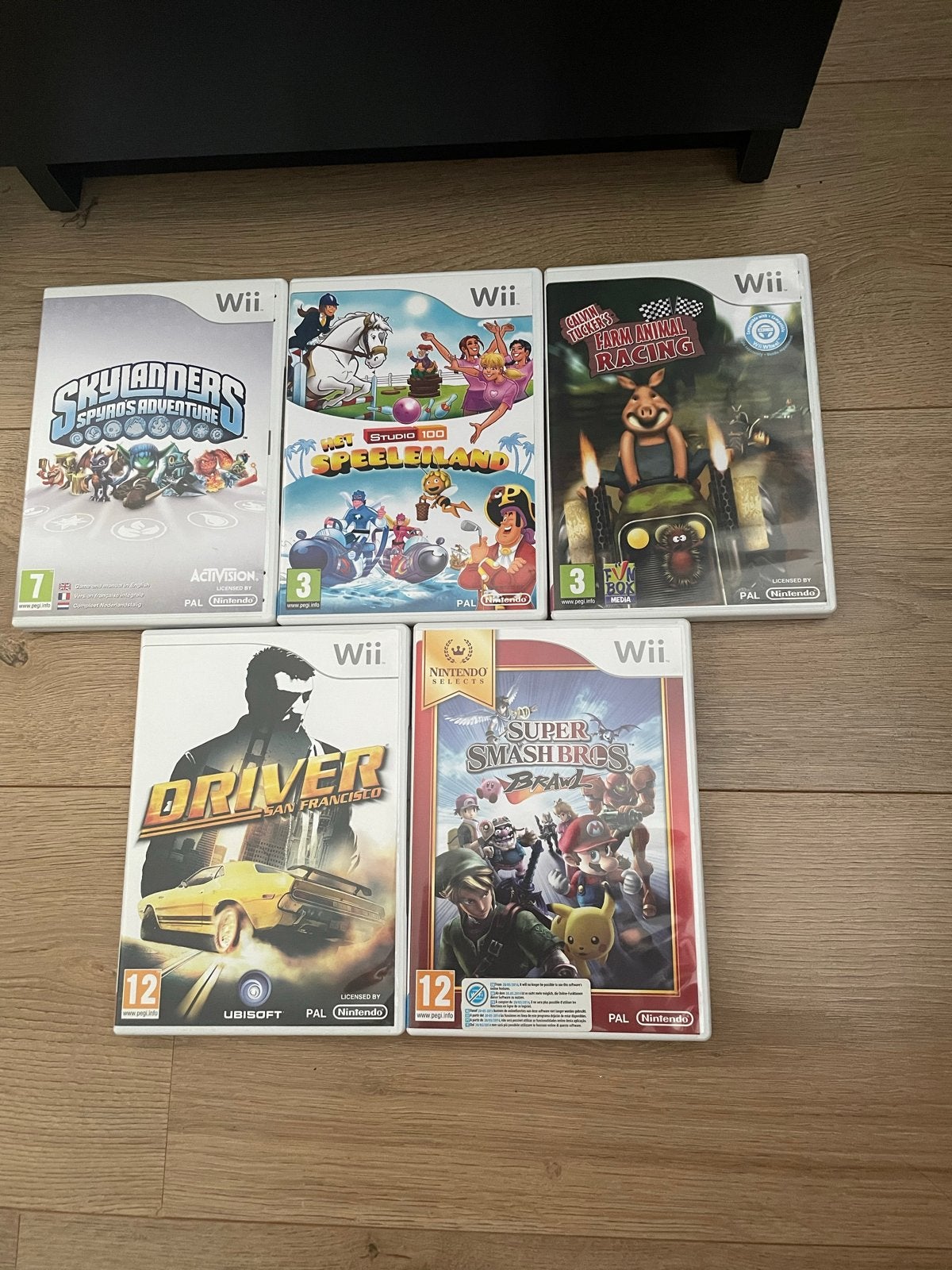 Diverse Wii spellen, Spelcomputers en Games, Games | Nintendo Wii, Ophalen, Overige genres, Eén computer, Zo goed als nieuw