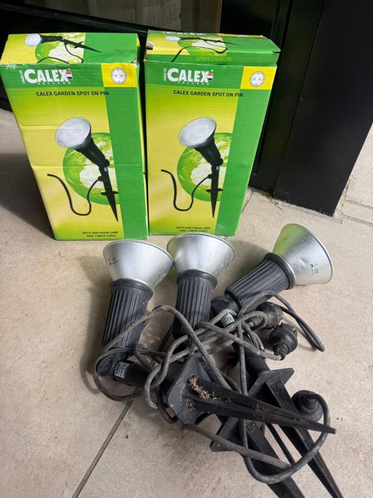Calex tuin spot grondspot op pin 20w par38 lamp, Ophalen of Verzenden, Nieuw, Netvoeding, Minder dan 50 watt