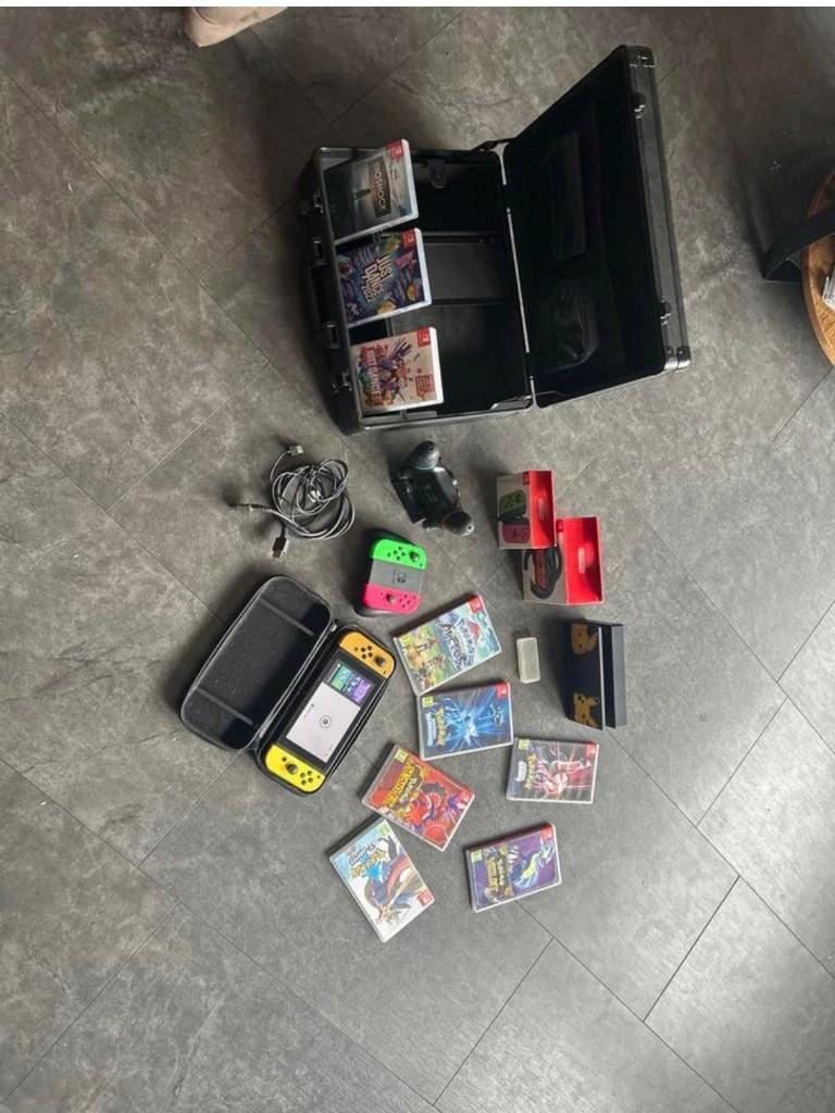 nintendo switch pokemon, Ophalen of Verzenden, Zo goed als nieuw, Met harde schijf, Switch Original