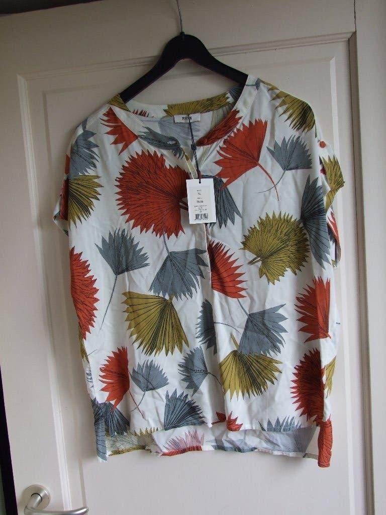 Anna nieuw top in aarde tinten maat XL, Overige kleuren, Anna van Toor, Maat 46/48 (XL) of groter, Nieuw