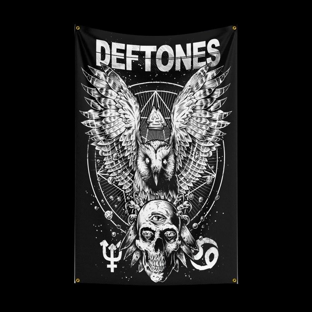 Grote vlaggen Deftones (150x90cm), Ophalen of Verzenden, Nieuw