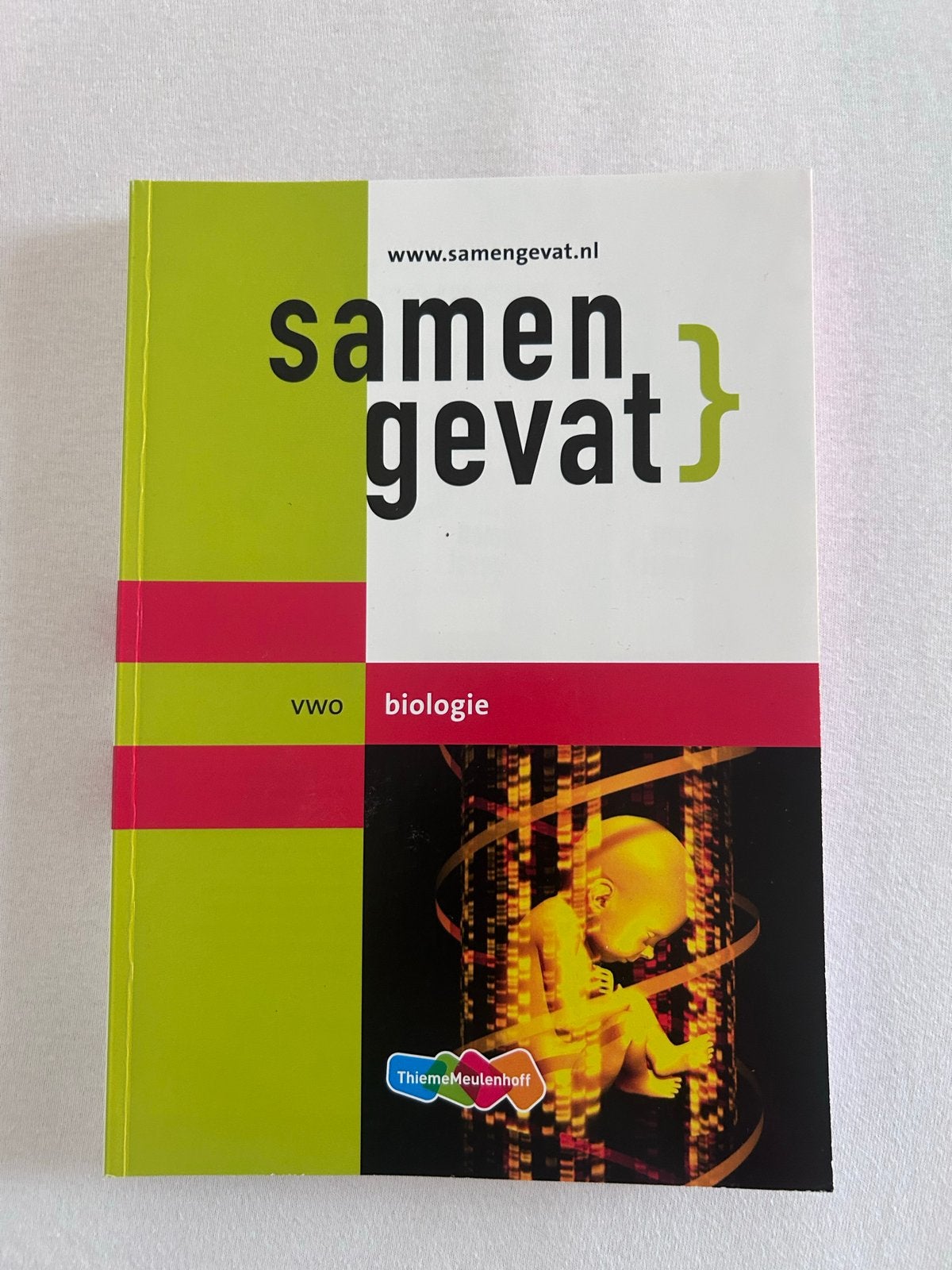 Samengevat VWO Biologie - ThiemeMeulenhoff, Boeken, Ophalen of Verzenden, Zo goed als nieuw, VWO, Biologie