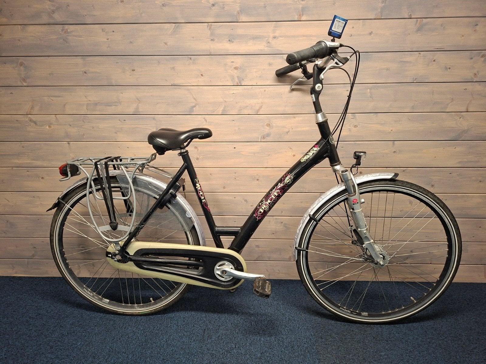 Puch dames/meidenfiets framemaat 50cm met versnellingen, Ophalen, Gebruikt, 26 inch of meer, Versnellingen
