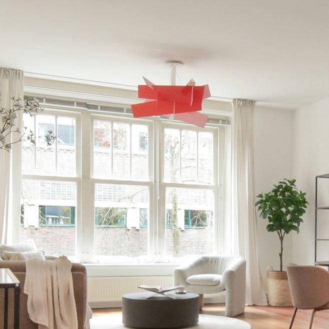 Hanglamp Big Bang, Foscarini, Ophalen of Verzenden, Zo goed als nieuw, Overige materialen, Modern, strak, design