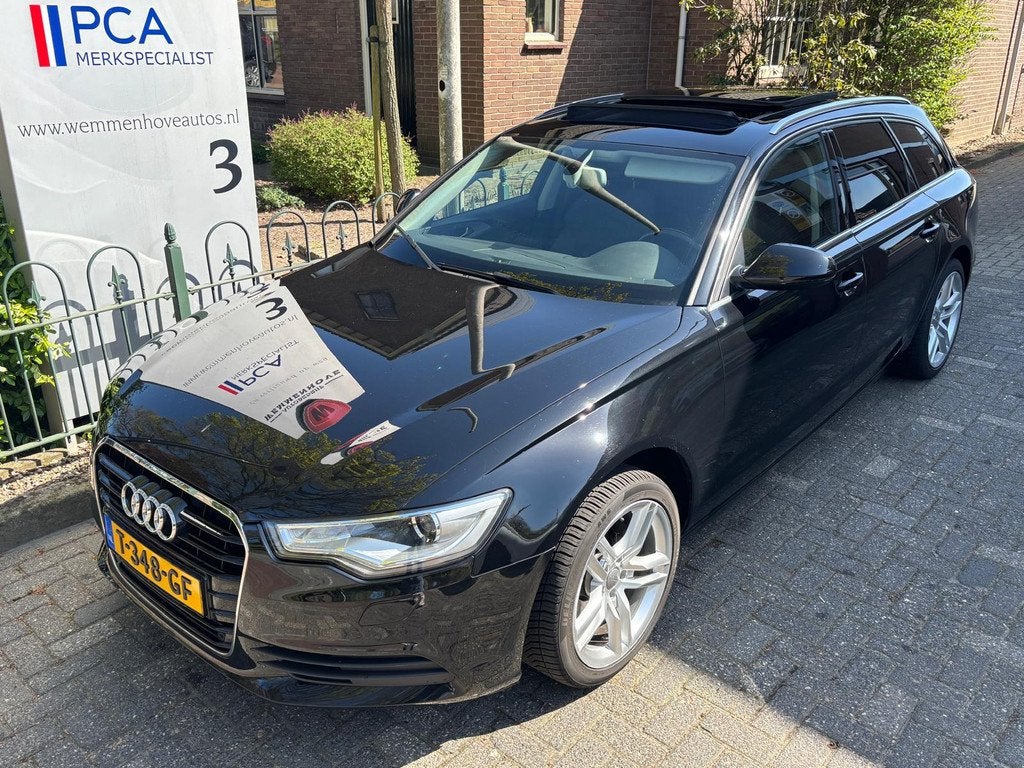 Audi A6 Avant 2.0 TFSI Pro Line Plus Sport int/ Alu Wielen/T, Auto's, Audi, Voorwielaandrijving, Gebruikt, Zwart, 4 cilinders