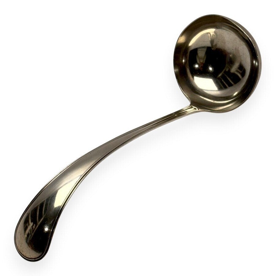 Zilveren soeplepel, dubbelfilet, mr. van Kempen, 1915, Antiek en Kunst, Antiek | Goud en Zilver, Ophalen of Verzenden, Zilver
