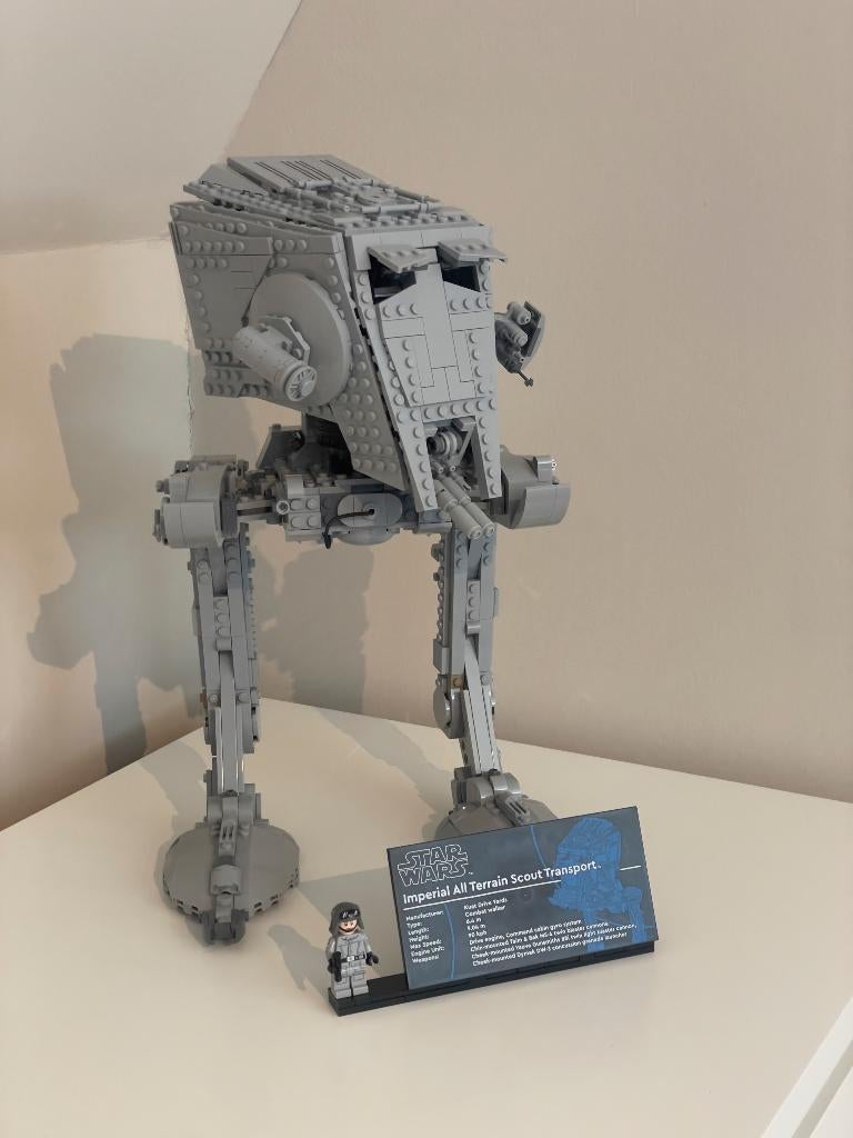 LEGO 75417 AT-ST UCS Star Wars COMPLEET + DOOS + BOEKJES, Star Wars, Lego, Ophalen of Verzenden, Zo goed als nieuw