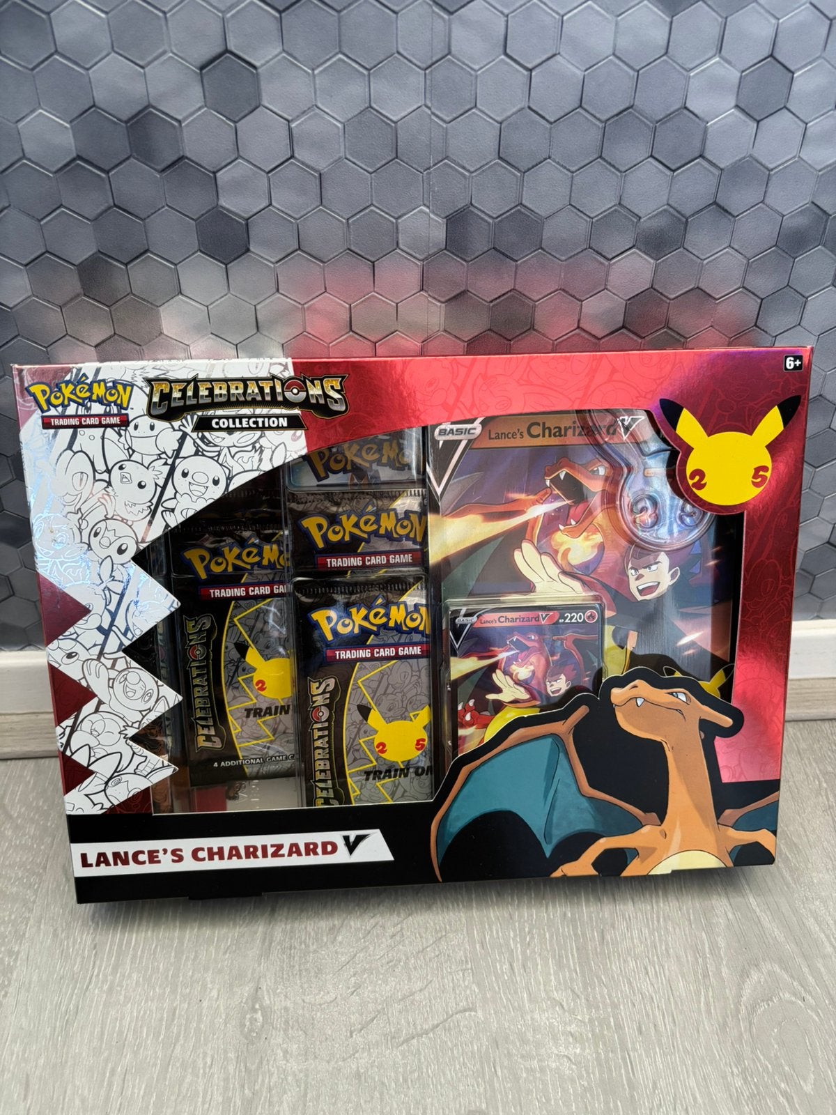 Lance’s Charizard 25 Celebrations, Ophalen of Verzenden, Nieuw