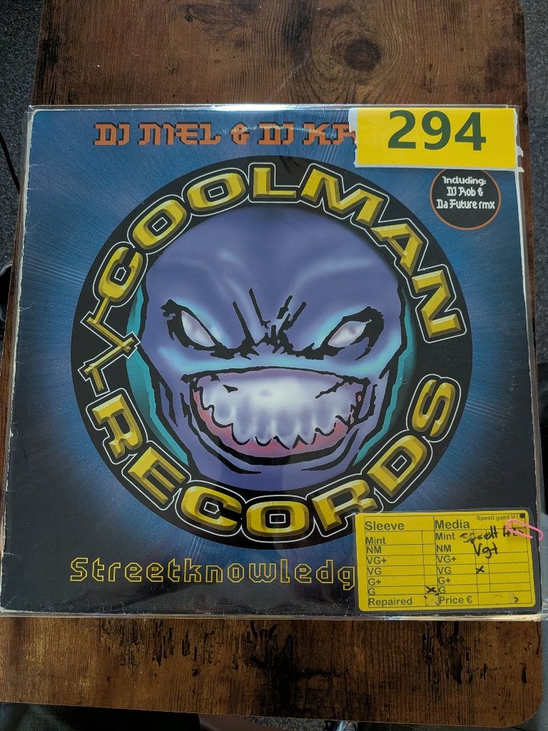 DJ Niel & DJ Kristoff - Streetknowledge, Gebruikt, Ophalen of Verzenden, EP, 12 inch