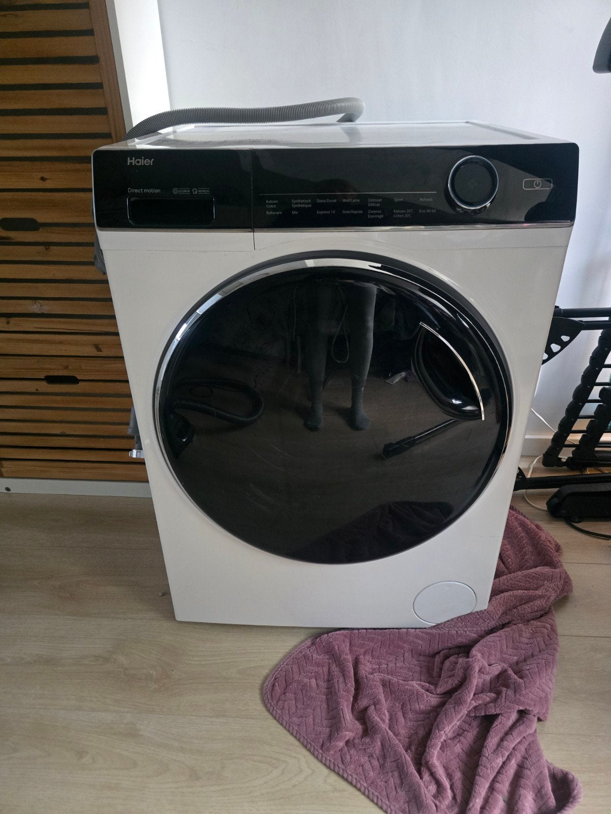 Haier wasmachine (5 jaar oud) - verwarmingselement defect, Ophalen, 1200 tot 1600 toeren, Gebruikt, 8 tot 10 kg