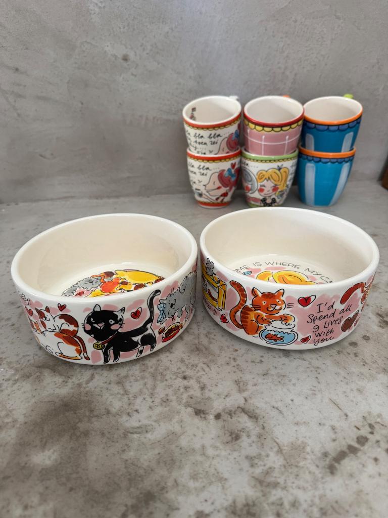 Blond servies voederbak, Ophalen, Nieuw, Kom(men), Overige stijlen