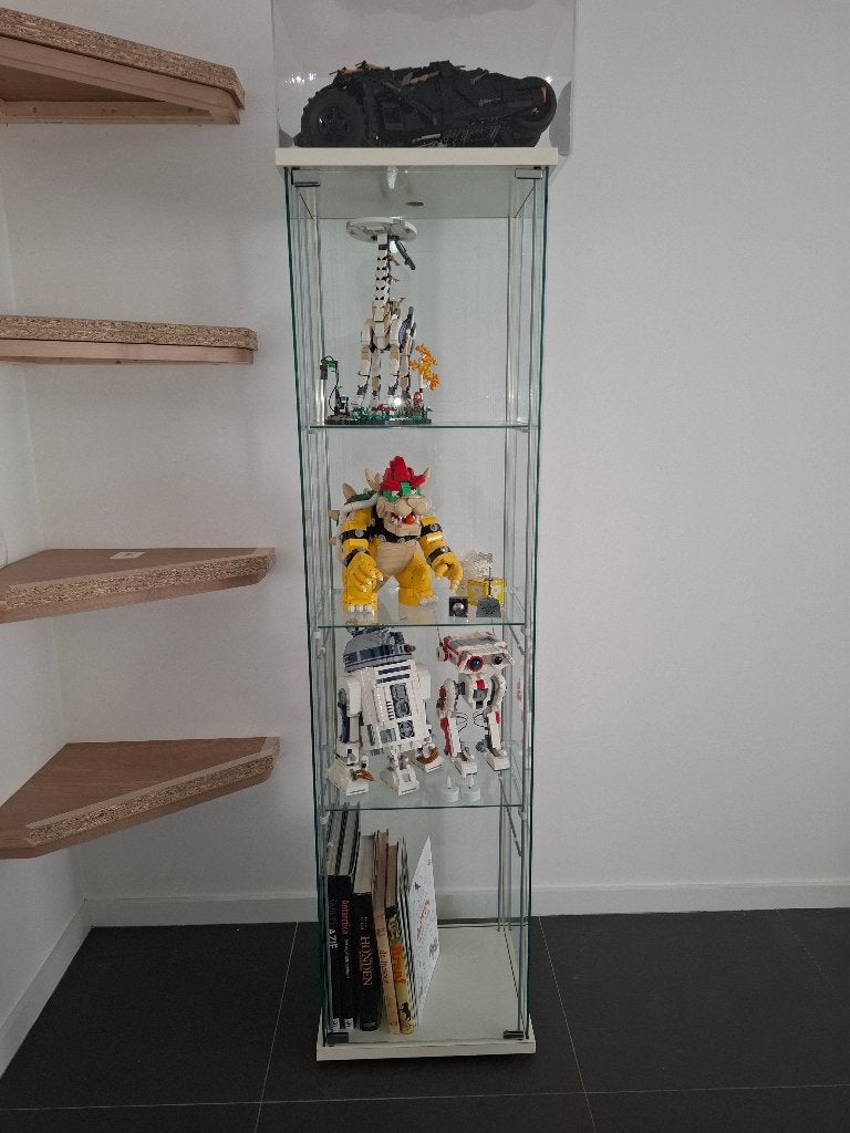 Ikea vitrinekast, Huis en Inrichting, Kasten | Vitrinekasten, Ophalen, Minder dan 50 cm, Glas, 150 tot 200 cm