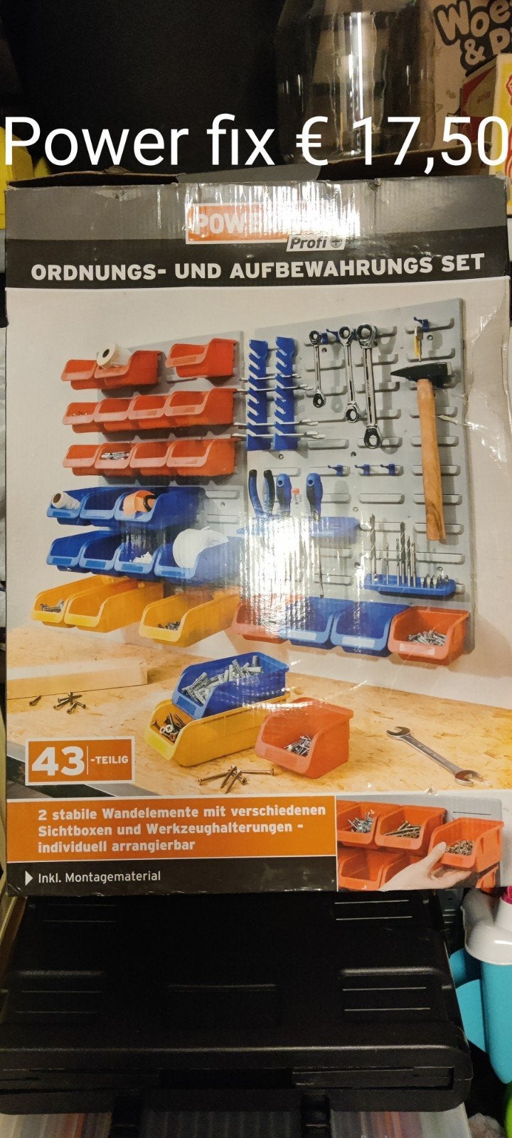 Powerfix Opbergrek / Gereedschapsrek, Ophalen of Verzenden, Nieuw