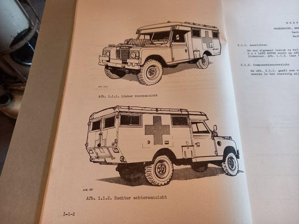 Technische Handleiding Landrover 109, Ophalen of Verzenden