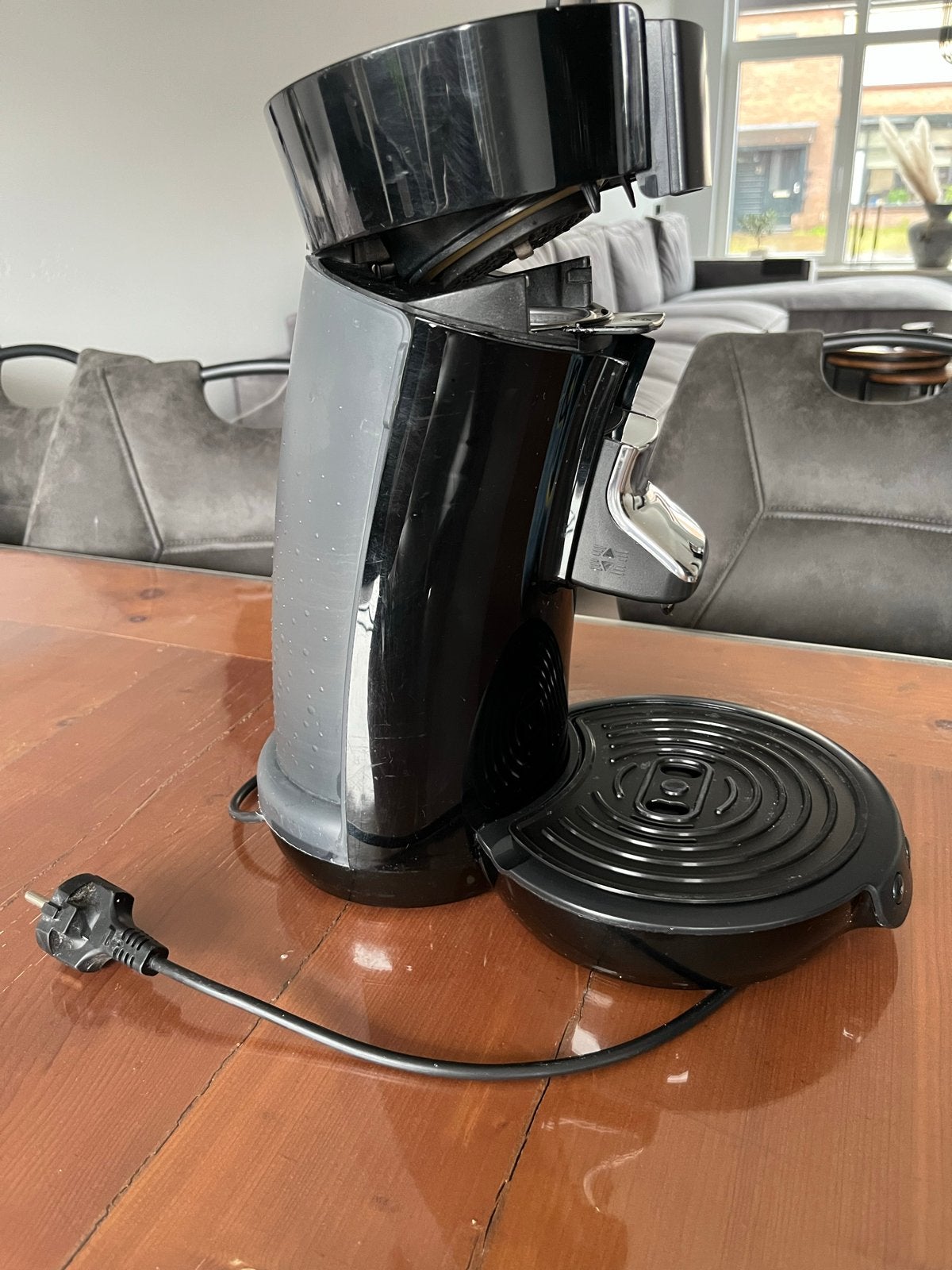 Philips Senseo koffiezetapparaat - Zwart, Ophalen, Koffiepads en cups, Gebruikt, Koffiemachine