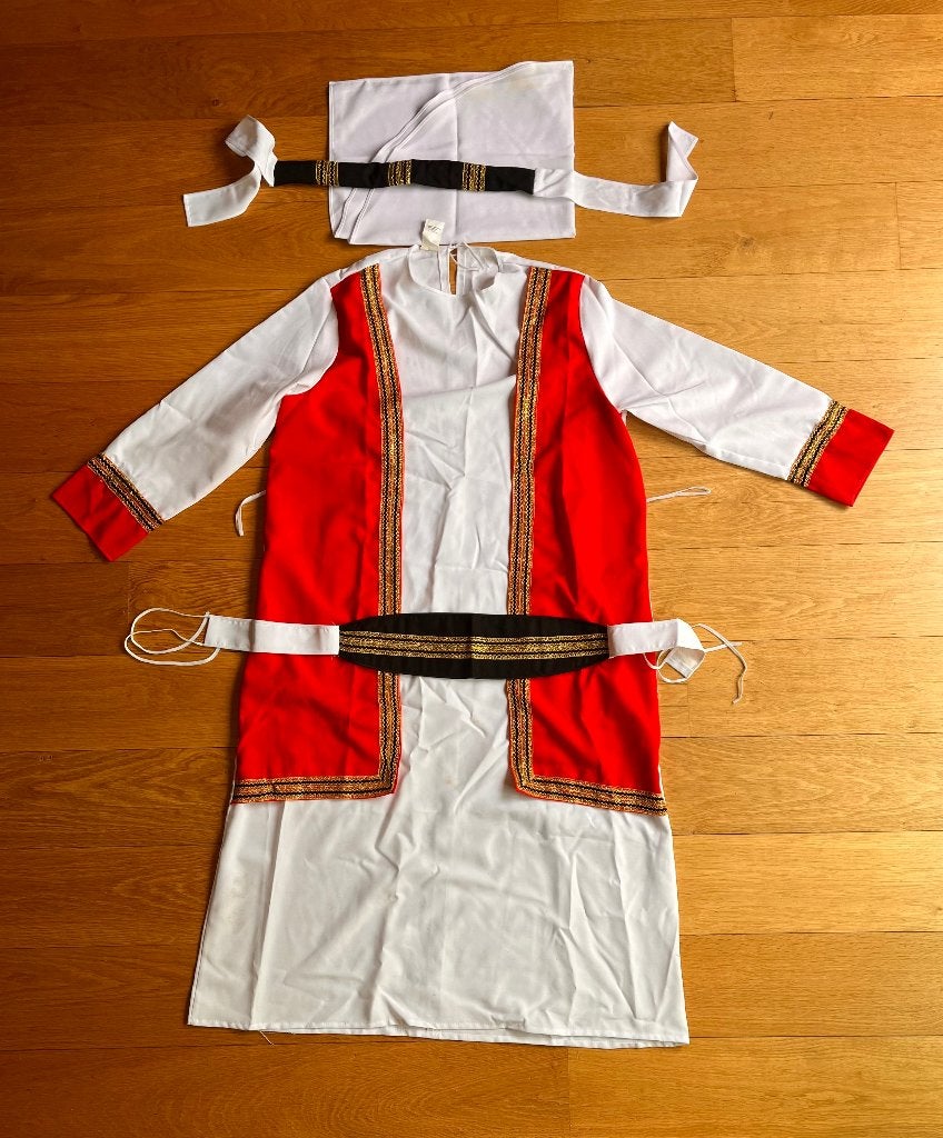 Sheik carnival outfit, Ophalen of Verzenden, Gedragen, Maat 52/54 (L), Wit