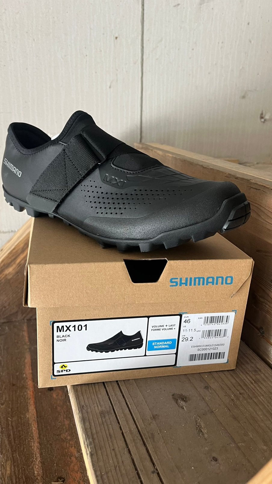 Gravel / mountainbike schoenen maat 46, Ophalen, Zo goed als nieuw